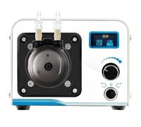 Pompe péristaltique réglable de vitesse de pompe doseuse de moteur pas à pas for l'eau de laboratoire d'aquarium(AU,B20)