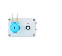 Pompe Péristaltique, Tube en Silicone de pompe péristaltique à débit réglable avec doseuse laboratoire d'alimentation 6 v/12 v/24 v for pomper l'eau JB