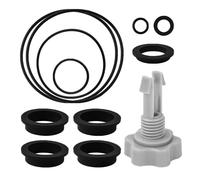 Pompe Piscine Filtre à Sable Accessoire, Pour Filtre Piscine Intex, Ensemble De 12 PièCes Accessoire Piscine,1 Soupape De DéCharge D'Air Et 11 Joints Toriques Pour SystèMe De Filtre à Sable Intex (A)