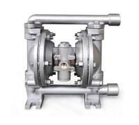 Pompe pneumatique à Double membrane, diaphragme 1 ''140L/min 31.5.GM Al Buna-N en option for le traitement chimique de l'eau industrielle(Buna-N diaphragm)
