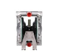 Pompe pneumatique à membrane, auto-amorçante, en acier inoxydable résistant à la corrosion, filtration chimique sous pression, pompe d'extraction de caoutchouc, utilisation minière(66612B-344-C)