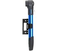 Pompe Portable Avec Support Pression Jusqu À 100 Psi Pour Vélo Et Moto Noir / Bleu