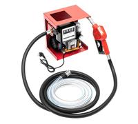 Pompe portable de transfert de carburant diesel, débit élevé de 60L/min, conception en fonte durable, système de mesure précis