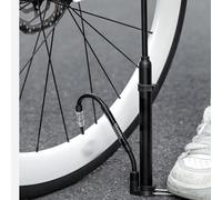 Pompe portable peu encombrante pour vélos et équipements de sport, poignée en T pour un gonflage confortable