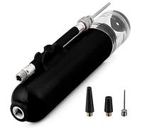 Pompe portable pour volley-ball, football, football, outil gonflable, pompes à air à pousser, accessoire de gonflage pour la maison, aire de jeux Noir