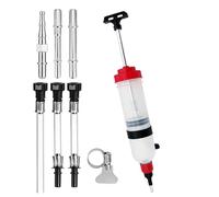 Pompe pour aspiration de liquides | Outil manuel pour remplir les véhicules à moteur - Pompe pour huile de transmission | Pour voiture, moto, tondeuse à gazon, moteur, transmission, frein, atelier