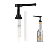 Pompe Pour Bouteille De Sirop - 10 Cc 0,3 Oz 23 Cm, Pompe De Distribution, Essentiels Pour Bar Café | Convient Pour Les Bouteilles Monin Davinci De 750 Ml 25,4 Oz Maison Thé Cocktail B