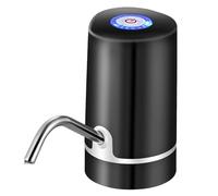 Pompe pour bouteille d'eau, distributeur de bouteilles d'eau, pompe à eau potable automatique, distributeur d'eau électrique portable, noir