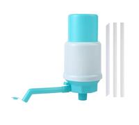 Pompe pour bouteille d'eau - Pompe manuelle anti-goutte pour boire | Distributeur d'eau avec bouchon de protection de buse et tube réglable