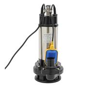 Pompe pour eaux usées en acier inoxydable - Pompe submersible - Pompe de chantier - Pompe à eaux usées pour eaux usées dans l'industrie, l'exploitation minière, les entreprises de construction - Pompe