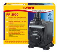Pompe pour filtration et circulation d'eau sera FP 2000 | Filtration et Circulation d’Eau Compacte et Réglable, Axe en Céramique Durable, Faible Consommation, Eau Douce et Eau de Mer