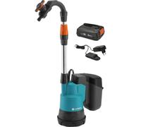 Pompe pour réservoir deau GARDENA 2000/2 18V P4A Ready 14602-61 2.000 l/h 20 m