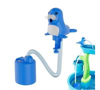Pompe Pour Table De Table - Jouet À Éclaboussures Continues Rechargeable 11x6,5x10,5 Cm | Pompe De Nappe Phréatique Sans Tracas Pour La Plage, Les Voyages, Le Jardin, La Cour, La Salle De Bain, La Bai
