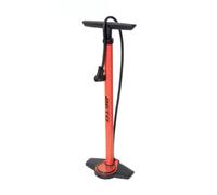 Pompe Pour Vélo Avec Manomètre Gonfleur À Main Universel Rouge 11 Bar