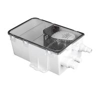 Pompe puisard douche 12V 750GPH multi - port - vidange auto sans flotteur, filtre amovible, clapet anti - retour intégré, idéale pour bateau & camping - car