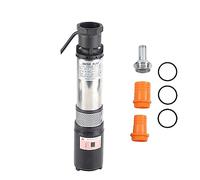 Pompe Puits Profond DC 24V Surpresseur Eau Solaire Grand Débit Levage Élevé pour Maison Ferme Jardin Bateau Piscine Moteur Cuivre Inox 304