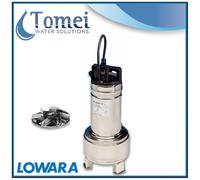 Pompe relevage eaux usees submersible DOMO15VXT 1,1kW Triphase 400 Vortex Lowara