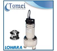 Pompe relevage eaux usees submersible DOMO20T 1,5kW Triphase 400 Bicanale Lowara