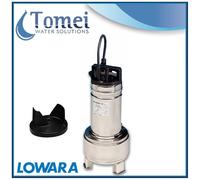 Pompe relevage eaux usees submersible DOMO7T 0,55kW Triphase 400 Bicanale Lowara
