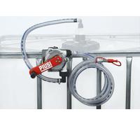 Pompe rotative AdBlue avec tuyau de refoulement 38 l/min + kit fixation pour IBC PIUSI - 08522