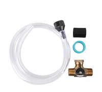 Pompe RV Convertisseur Hiverzing Kit de pompe à eau du système d'eau Convertisseur Sturdy Copper Easy Installation For Boat RV Pompe à eau pour remplir les tuyaux avec de l'antigel
