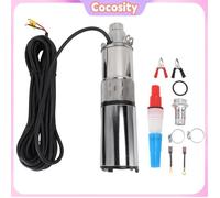 Pompe solaire de haut niveau à 30 m de haut avec corps en acier inoxydable et cordon de puissance de 10 m pour l'irrigation