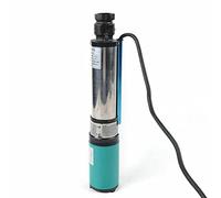 Pompe solaire immergée 24 V CC 320 W, pompe submersible 5 m³/h, pompe de puits, pompe à eau, pompe de jardin, diamètre de sortie : 25 mm, vitesse du moteur : 5000 tr/min