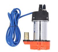 Pompe solaire submersible de puits profond avec boîtier en acier inoxydable - Pompe à eau centrifuge à grand débit 24 V DC 220 W, levage de 8 mètres, pour applications de ranch