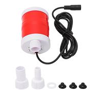 Pompe submersible 12V DC MOTEUR sans balais 20W 700L H Flow maximum 6m Décharge de recharge Bas Bruit Pompe d'eau pour le réservoir de pêche Alimentation en eau