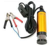 Pompe submersible 12V pour le pompage de l'eau de gasoil 38mm pompe de transfert de carburant diesel d'huile d'eau, Ensoleillé .