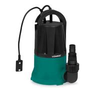 Pompe submersible 400W - 6000l/h - Pompe d’aspiration plate | Pour eaux propres