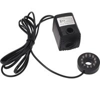 Pompe submersible 8W 600LPH IP68 ultra silencieuse avec lumière LED colorée pour bassin, aquarium et réservoir de poissons Prise UE 220?240V