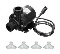 Pompe Submersible À Moteur Sans Balais À Courant Continu Avec Noyau En Céramique, Petite Pompe De Surpression, Aquarium Avec Refroidissement Par Eau Pour Rocailles, Pompe À Faible Bruit,Black dc24v