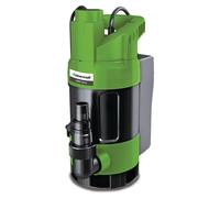 Pompe submersible avec démarrage/arrêt automatique pompe combinée pour eaux claires et eaux chargées - capacitié 13.980 l/h - 0,75 kW 230 V Cleancraft SDWP 7014A