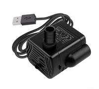 Pompe submersible basse consommation 3 W 200 l/h pour installation de fontaine d'aquarium et de petit réservoir sans brosse de carbone et design respectueux de l'environnement