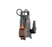 Black - Decker Black+Decker BXUP750PTE Pompe Submersible Multifonction Eaux Claires et Eaux Sales (750 W, Portée Ma x