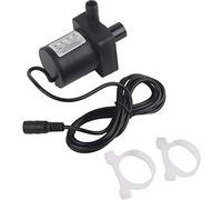 Pompe submersible CheoTime DC 12V Mini Pompe à eau sans balais, Pompe submersible compacte silencieuse 18W avec lifting de 5 m pour un étang hydroponique Aquarium Pond Circulation