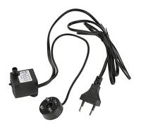 Pompe Submersible Compacte pour Bassin et Aquarium avec Éclairage LED Fontaine Submersible Pompe d'Alimentation en Eau Miniature Réglementation Européenne