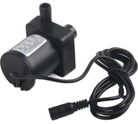 Pompe submersible DC Mini Silent Brushless Motor for Pools Pond Aquarium 12V 18W 800L/h