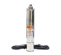 Pompe Submersible Eau Propre RURIS Aqua 40 750W - Débit 1880 L/h, Hauteur Max 100 m, Corps Inox, Câble 15 m, Raccord 1 pouce