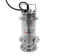 Pompe submersible Gearwell, pompe à eau de mer électrique 250 W, pompe à eau immergée en acier inoxydable, conception écologique, pour utilisation marine et aquarium