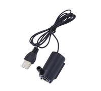 Pompe Submersible Micro à Eau pour Aquarium, Moteur Cc 1m Noir | Usage pour Aquarium et Fontaines, Aération de L’eau, Nettoyage Facile, Sûre pour Poissons et Tortues