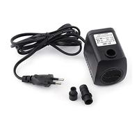 Pompe submersible Plastique 220V 15W 800L / H Source d'air Réservoir de poissons Aquarium Eau Pompe submersible Source noire Pompe à eau Pour étang Aquarium Culture hydroponique