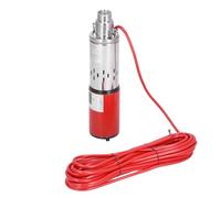 Pompe Submersible, Pompe à Eau Solaire DC 12V, Pompe en Acier Inoxydable, Pompe Submersible à Vis à Haute Levée pour Bateau de Pêche étang à Poissons Agricole, Pompes