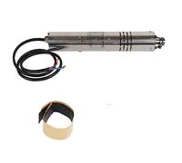 Pompe submersible Pompe à eau solaire sans balais DC 12 V à aimant permanent électrique avec contrôleur MPPT intégré pour l'irrigation des panneaux solaires Pompe à eau à haute (Q123T-20)