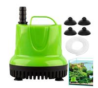 Pompe submersible - Pompe à eau submersible | Coupe d'aspiration d'aquarium réglable | Tistanta de poisson d'eau submersible | Filtre d'aquarium hydroponique portable Moteur à faible bruit