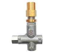 Pompe submersible Pompe à eau ultra silencieuse Pompe à piston et piston for nettoyeur haute pression, soupape de pression en laiton, régulateur de pression, dérivation entrée/sortie G1/2 0-80 LPM 0-5