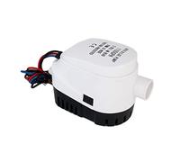 Pompe submersible Pompe à eau ultra silencieuse Pompe de cale automatique 1100GPH 12V/24V for bateau avec interrupteur à flotteur automatique Pompe à eau électrique submersible 12V 24V(1100GPH 24V)