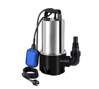 Pompe submersible - Pompe pour eaux usées - Pompe de jardin électrique avec 16.500 L/h - 1100 W de puissance