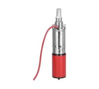 Pompe submersible portable et réglable Pompe à eau solaire DC 12 V, couleur rouge, vis à haute levée, submersible for bateau de pêche, étang à poissons, irrigation agricole